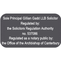Sole Principal Gillian Gadd